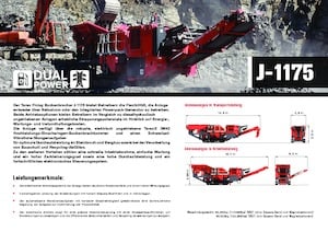 Puinrecyclinginstallaties Terex-Finlay J 1175 Hybrid
