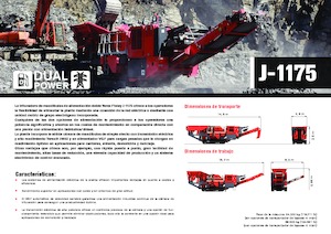 Puinrecyclinginstallaties Terex-Finlay J 1175 Hybrid