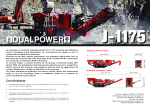 Puinrecyclinginstallaties Terex-Finlay J 1175 Hybrid