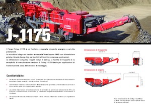 Puinrecyclinginstallaties Terex-Finlay J 1175