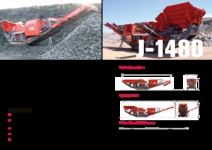 Puinrecyclinginstallaties Terex-Finlay J 1480