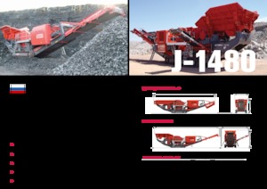Puinrecyclinginstallaties Terex-Finlay J 1480