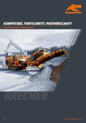 Puinrecyclinginstallaties Rockster J1000rev