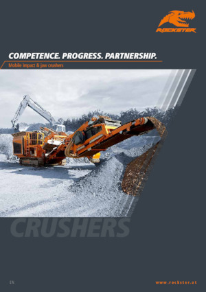 Puinrecyclinginstallaties Rockster J1100rev