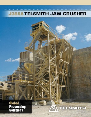 Puinrecyclinginstallaties Telsmith J3858