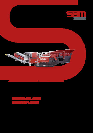 Puinrecyclinginstallaties SBM JAWMAX® 500