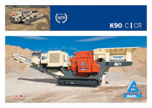 Puinrecyclinginstallaties Gasparin K 90C