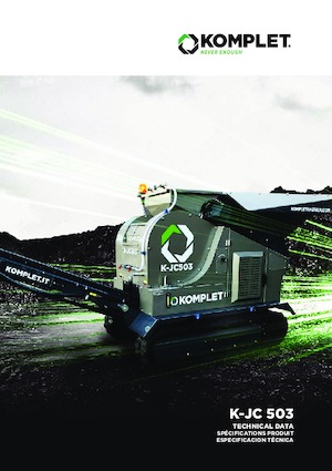 Puinrecyclinginstallaties Komplet K-JC 503