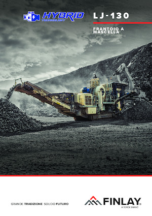 Puinrecyclinginstallaties Finlay LJ-130 Hybrid 