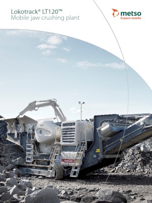 Puinrecyclinginstallaties Metso Lokotrack LT 120