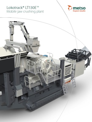 Puinrecyclinginstallaties Metso Lokotrack LT 130 E