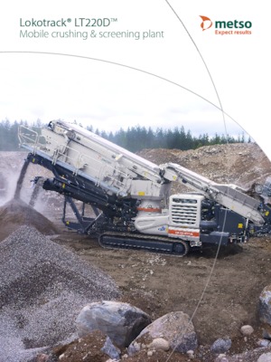 Puinrecyclinginstallaties Metso Lokotrack LT 220 D