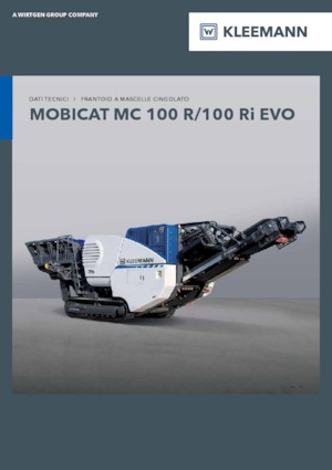 Puinrecyclinginstallaties Kleemann MC 100 Ri EVO