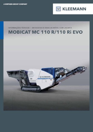Puinrecyclinginstallaties Kleemann MC 110 Ri EVO