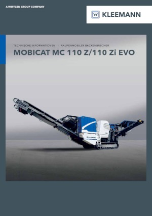 Puinrecyclinginstallaties Kleemann MC 110 Zi EVO