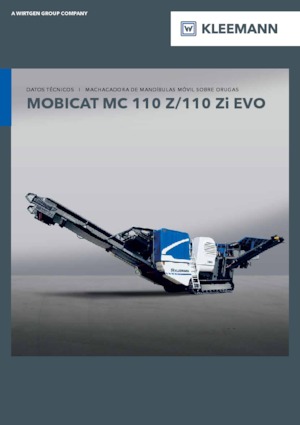 Puinrecyclinginstallaties Kleemann MC 110 Zi EVO