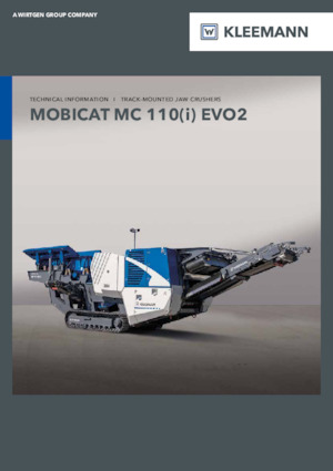 Puinrecyclinginstallaties Kleemann MC 110i EVO2