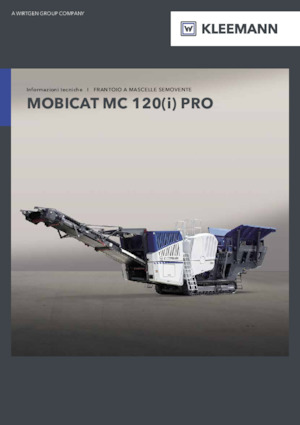 Puinrecyclinginstallaties Kleemann MC 120(i) PRO
