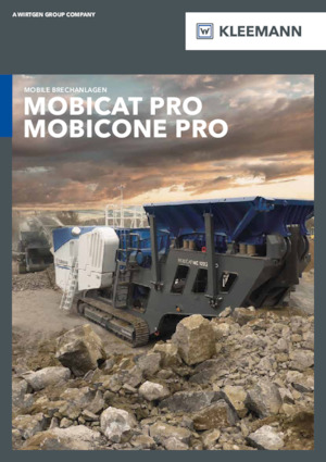 Puinrecyclinginstallaties Kleemann MC 120 PRO