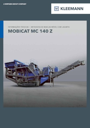 Puinrecyclinginstallaties Kleemann MC 140 Z