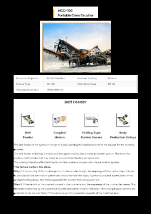 Puinrecyclinginstallaties FABO MCC-100