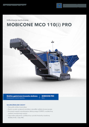 Puinrecyclinginstallaties Kleemann MCO 110 PRO