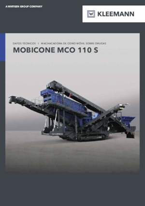 Puinrecyclinginstallaties Kleemann MCO 110 S PRO