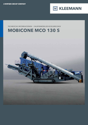 Puinrecyclinginstallaties Kleemann MCO 130 S PRO