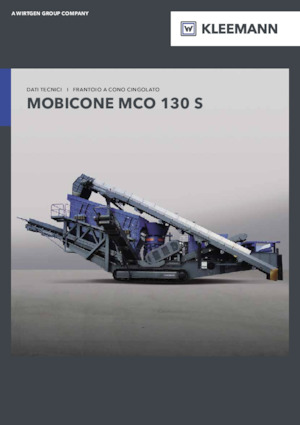 Puinrecyclinginstallaties Kleemann MCO 130 S PRO