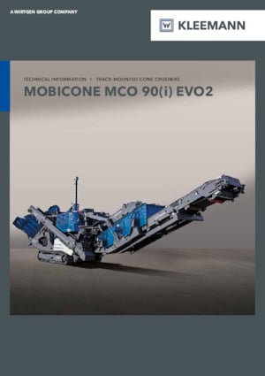 Puinrecyclinginstallaties Kleemann MCO 90i EVO2