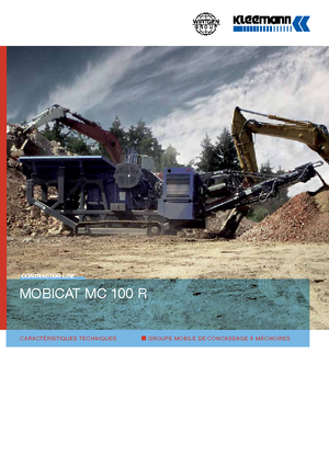 Puinrecyclinginstallaties Kleemann MC 100 R