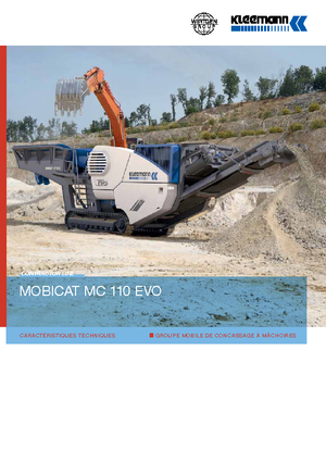 Puinrecyclinginstallaties Kleemann MC 110 R
