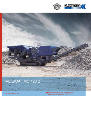 Puinrecyclinginstallaties Kleemann MC 120 Z
