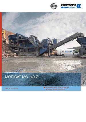 Puinrecyclinginstallaties Kleemann MC 140 Z