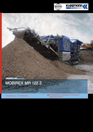 Puinrecyclinginstallaties Kleemann MR 122 Z