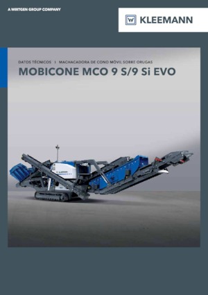 Puinrecyclinginstallaties Kleemann MCO 9 S