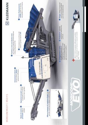 Puinrecyclinginstallaties Kleemann MCO 9 S