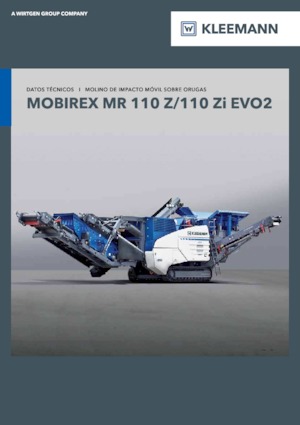 Puinrecyclinginstallaties Kleemann MR 110 Zi EVO2