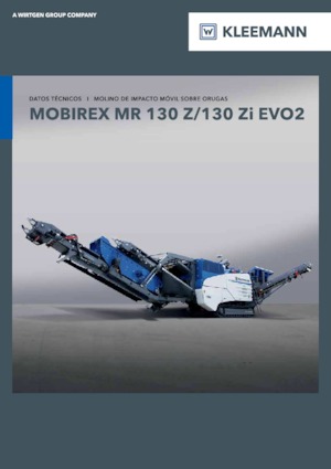 Puinrecyclinginstallaties Kleemann MR 130 Zi EVO2