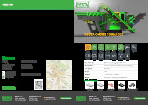 Puinrecyclinginstallaties RESTA OH3GS