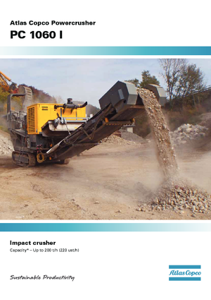 Puinrecyclinginstallaties Atlas Copco PC 1060I
