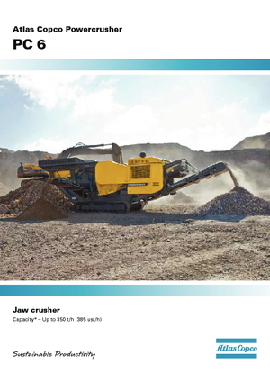 Puinrecyclinginstallaties Atlas Copco PC 6