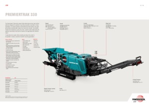 Puinrecyclinginstallaties Powerscreen Premiertrak 330
