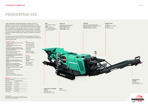 Puinrecyclinginstallaties Powerscreen Premiertrak 330