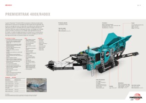 Puinrecyclinginstallaties Powerscreen PREMIERTRAK 400X