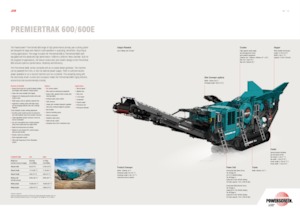Puinrecyclinginstallaties Powerscreen PREMIERTRAK 600E