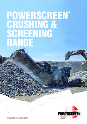 Puinrecyclinginstallaties Powerscreen Premiertrak 760