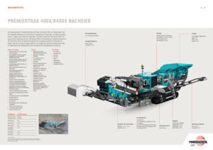 Puinrecyclinginstallaties Powerscreen PREMIERTRAK R400X 