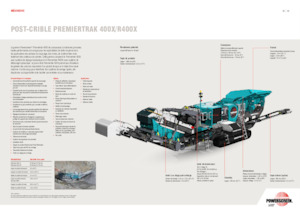 Puinrecyclinginstallaties Powerscreen PREMIERTRAK R400X 