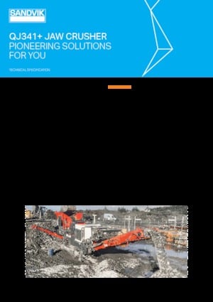 Puinrecyclinginstallaties Sandvik QJ341+